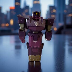 2022 Transformers Generations Exclusive Cyber Battalion Class Shockwave Figure